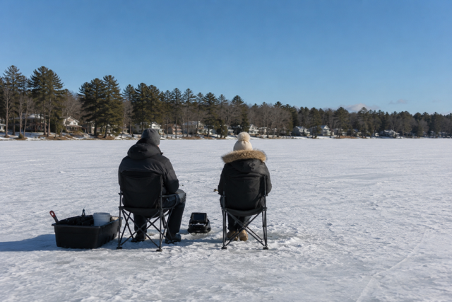 Ice fishing
