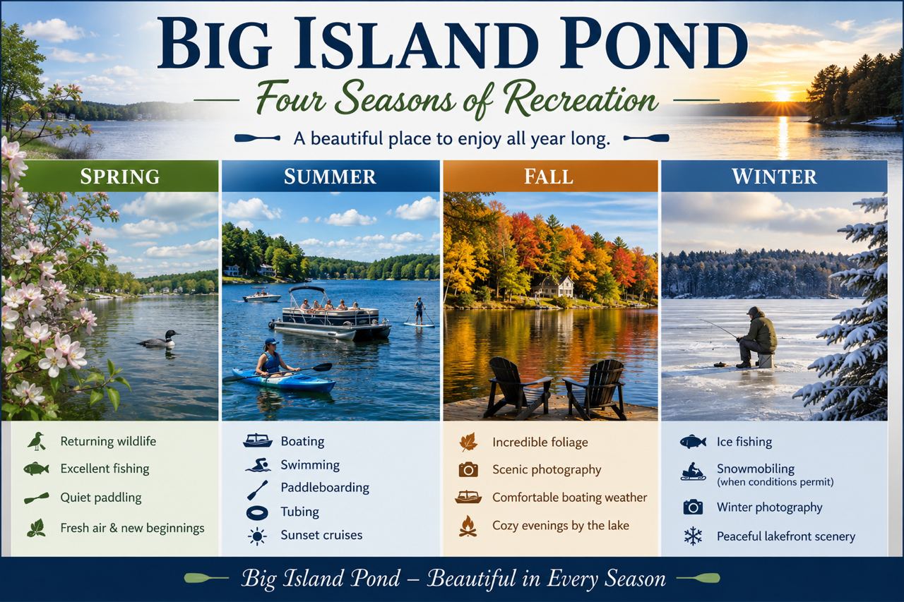 Big Island Pond Seasons
