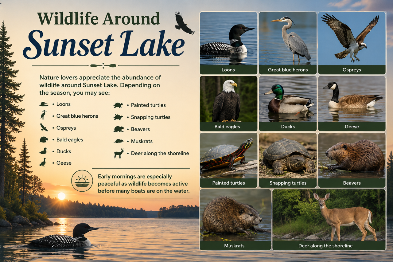 Wildlife on Wash Pond