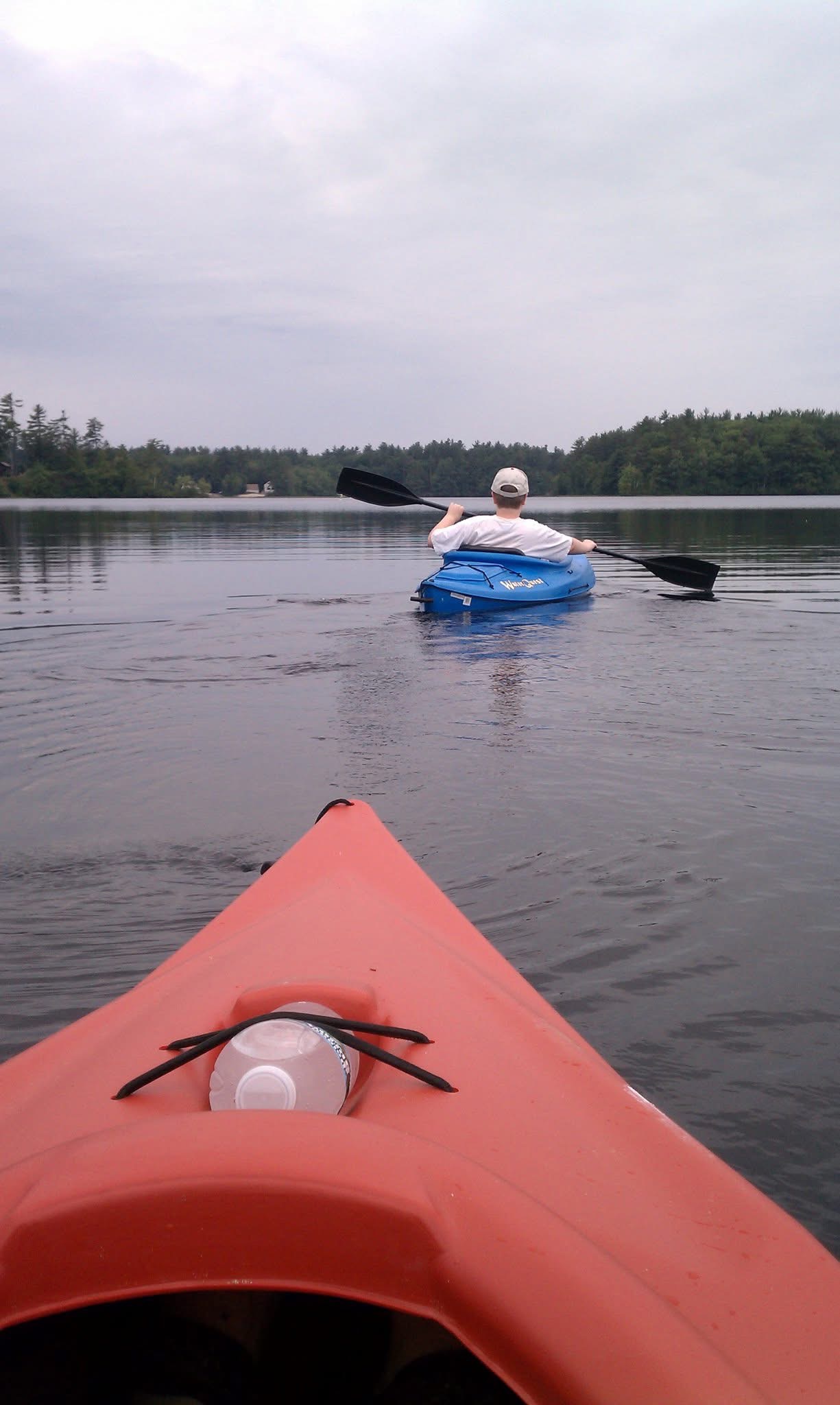 Kayaking on Country Pond in Kingston and Newton NH