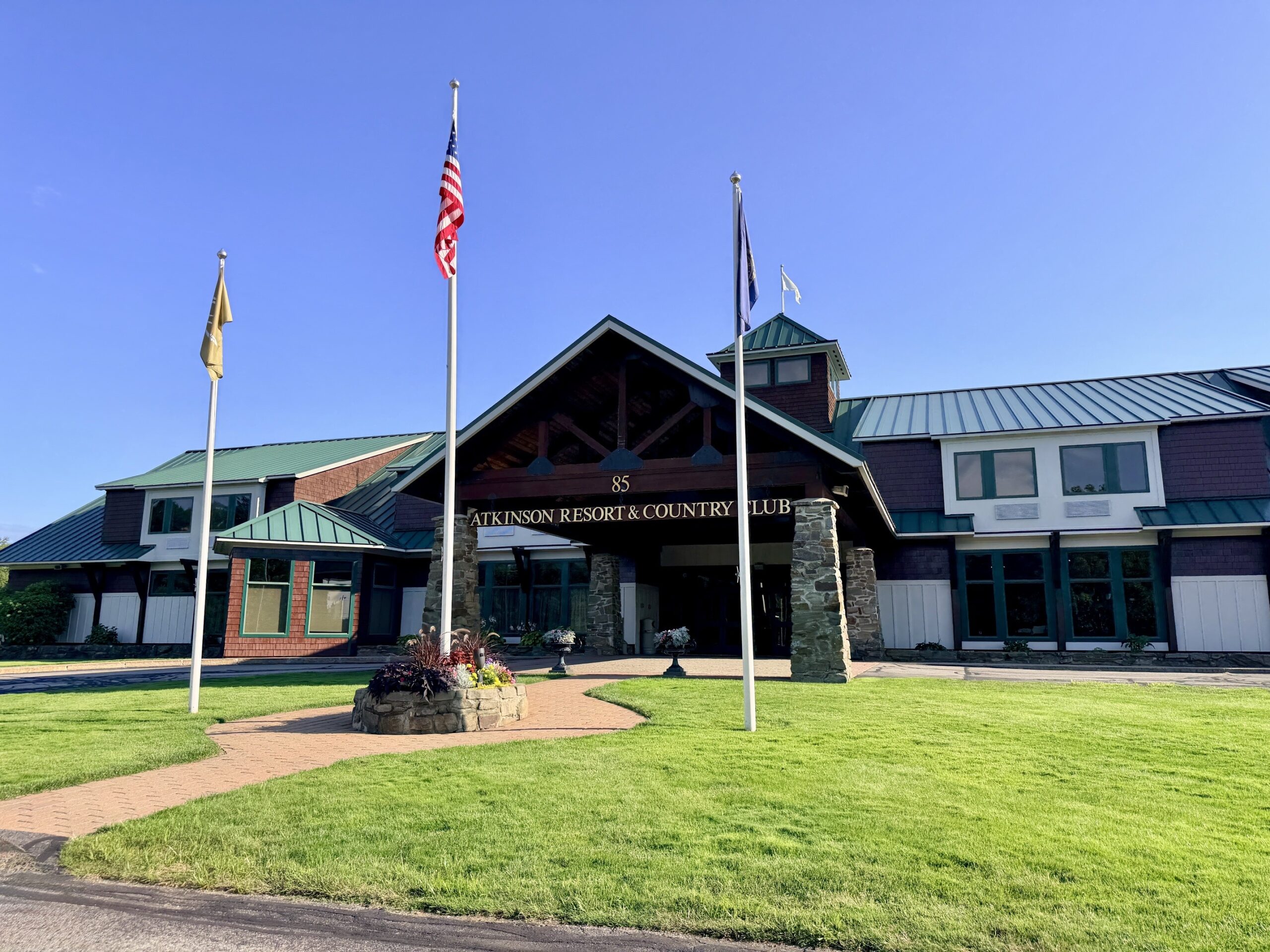 Atkinson Country Club. A golf course, restaurant, function center and housing area.