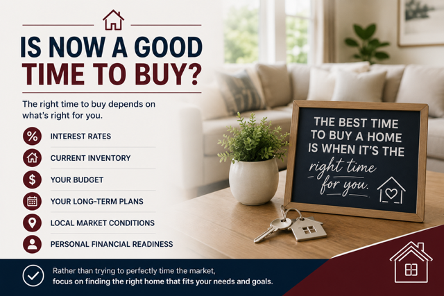 Is now a good time to buy?