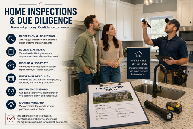 Home inspections and due diligence