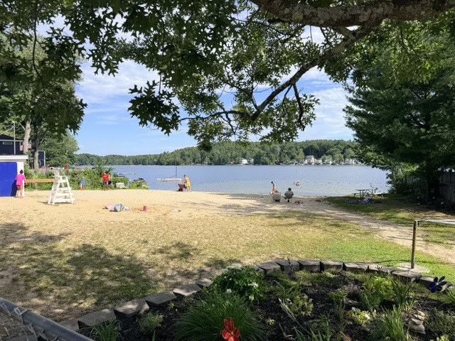 Hampstead Town Beach In Hampstead, NH